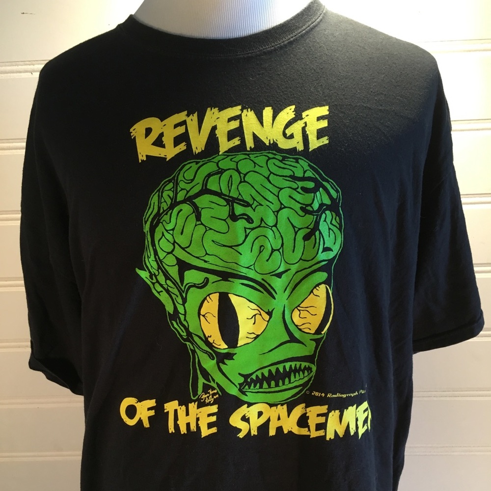 Revenge of the spacemen short sleeve t-shirt